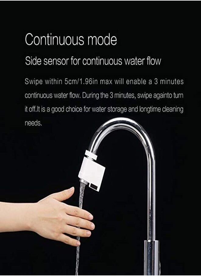 Xiaomi - Xiaomi Xiaoda Automatic Water Saver Tap Intelligent Infrared Induction Water Touchless Faucet Anti overflow Smart Motion Sensor Water Saving Device For Kitchen Bathroom - Image 1