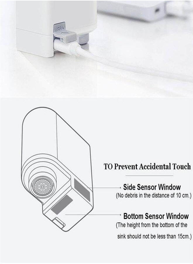 Xiaomi - Xiaomi Xiaoda Automatic Water Saver Tap Intelligent Infrared Induction Water Touchless Faucet Anti overflow Smart Motion Sensor Water Saving Device For Kitchen Bathroom - Image 1