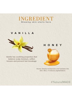 Khadi Natural Honey & Vanilla Hair Shampoo | Herbal Shampoo For Soft Hair | Shampoo For Hair Growth | Anti-Dandruff Shampoo | Suitable For All Hair Types| | Pack Of 2| (210 * 2) (420 Ml)  - Image 3