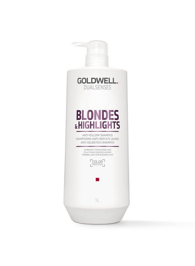 Goldwell Dualsenses Blondes & Highlights Anti-Yellow Shampoo 1L - Image 1