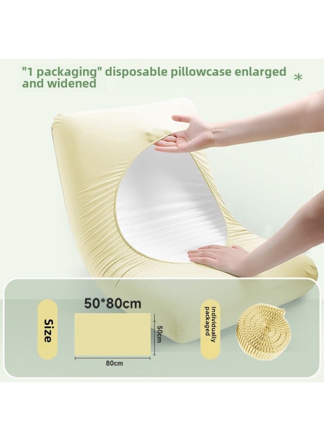 Disposable Pillowcase Bed Sheet Winter Thickened Household Hotel Supplies Increased Travel Special Business Suit-Color:Disposable Pillowcases  - Image 1