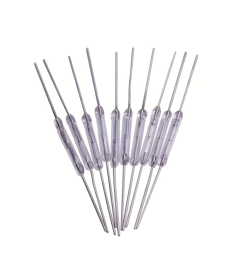 16 مفتاح قصبي عادة مفتوح (Reed Switches) مقاس 2x14 ملم للآلات الصناعية - Image 5