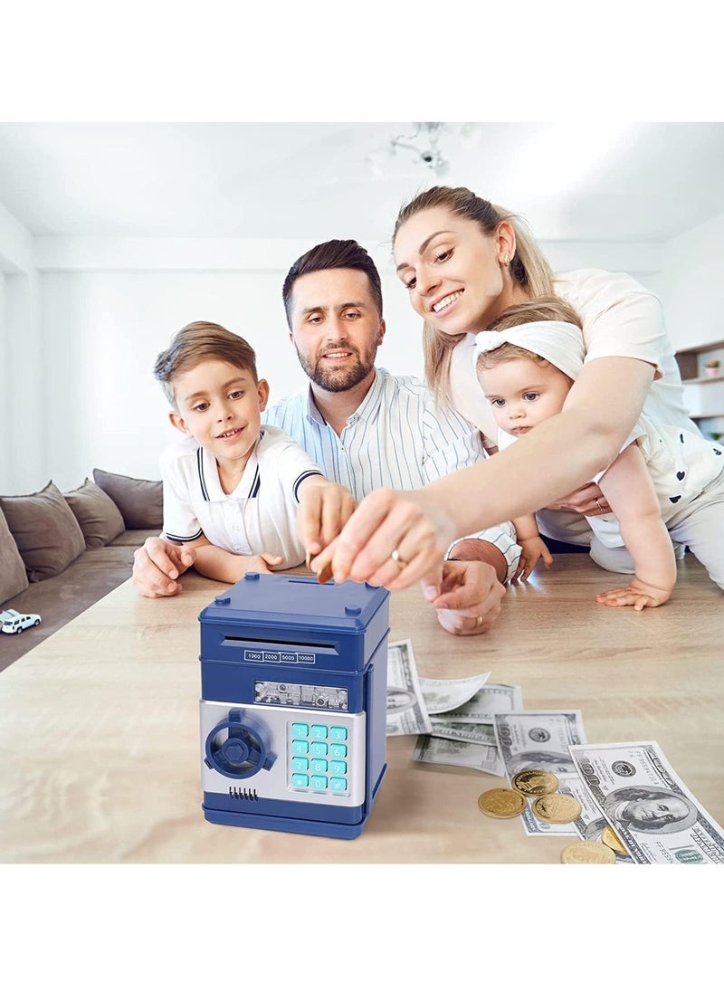 Electronic Piggy Bank for Kids with Passcode Lock, Mini ATM Safe Box for Paper Money and Coins, Auto Scroll Bank, Fun and Perfect for Encouraging Kids to Save (Pink) - pzsku/Z3F22C381A7CDDBDF788EZ/45/_/1736335357/fd95b6b5-a551-4106-9385-4519a6628f91