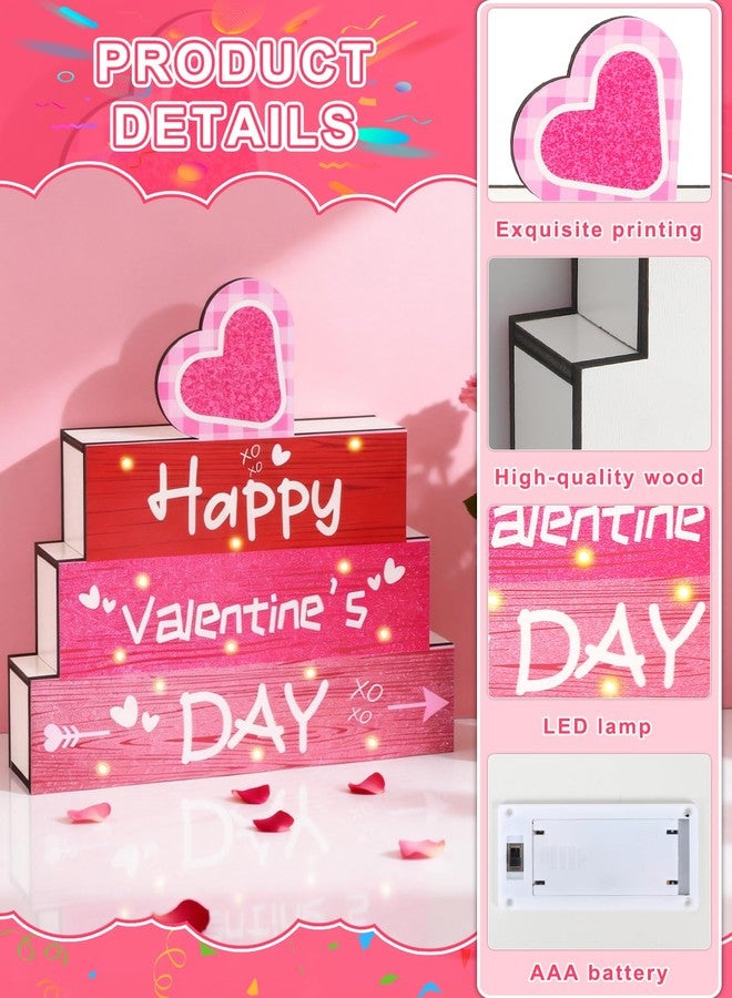 Diltik Valentines Day Decor Wooden Sign - Image 5