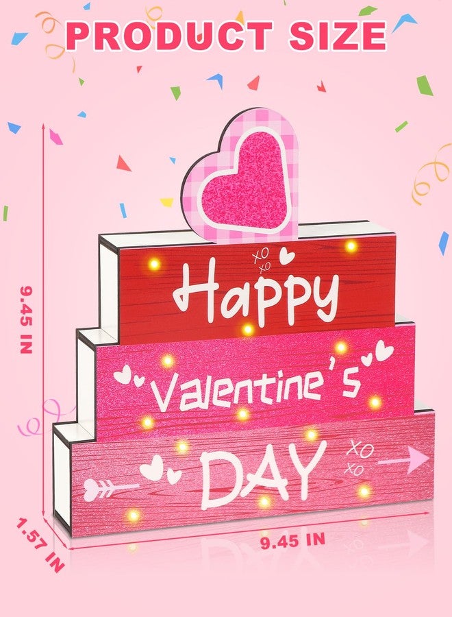 Diltik Valentines Day Decor Wooden Sign - Image 4