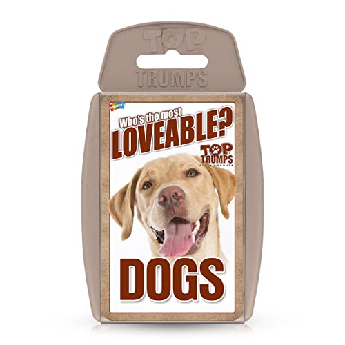 Top Trumps Card Game Dogs Family Learning Games for Kids and Adults for 2 Players and More 6 Years Old - Image 1