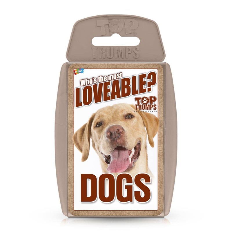 Top Trumps Card Game Dogs Family Learning Games for Kids and Adults for 2 Players and More 6 Years Old - Image 2