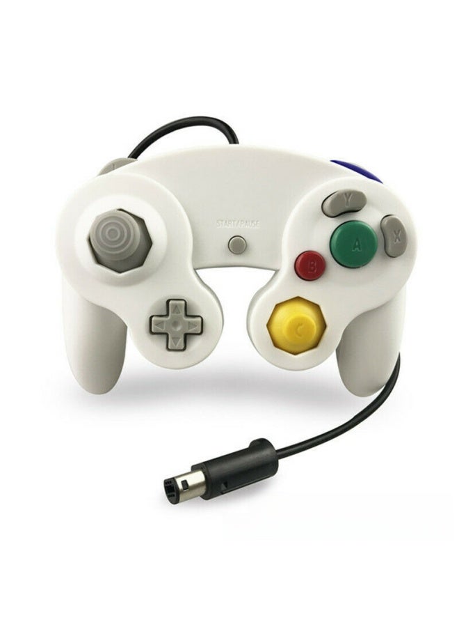 Ngc Wired Game Controller Single-point Vibration 10-color Digital Computer Game Controller For Nintendo Gamecube-Product Color:Transparent Dark Green  - Image 3