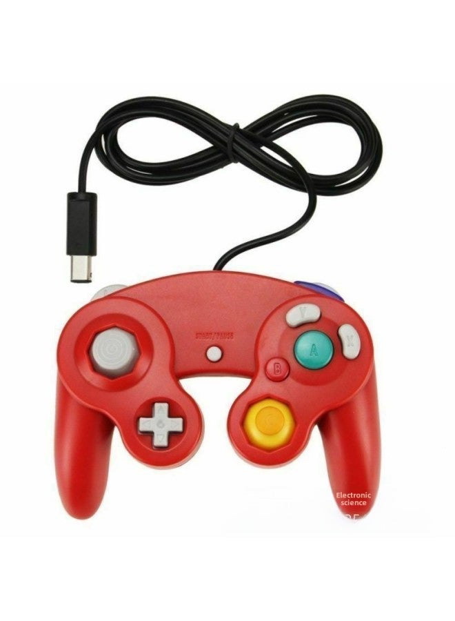 Ngc Wired Game Controller Single-point Vibration 10-color Digital Computer Game Controller For Nintendo Gamecube-Product Color:Transparent Dark Green  - Image 4