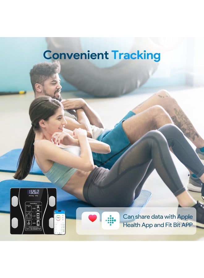 SPiTZE Smart Scale A1 with Bluetooth – Digital Body Fat & Weight Scale, 12 Key Measurements incl. BMI & Composition Analysis, Wireless - Image 5