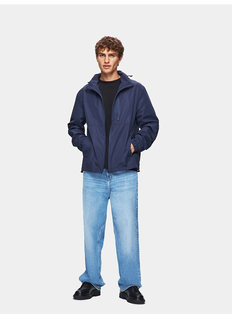 إل تي بي Navy Blue Jacket
