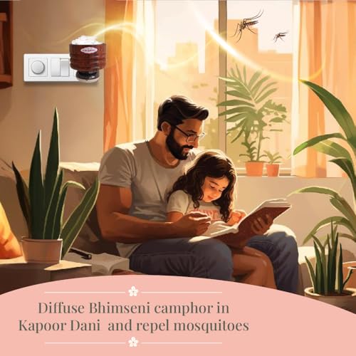 MANGALAM Wooden Kapoor Dani - Bhimseni Diffuser | Essential Oil | Natural Oil | Bakhoor - Image 5