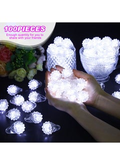 100 Pcs Christmas Light Up Ring Led Flashing Ring Glow In The Dark Bumpy Jelly Ring Finger Light Christmas Party Favors Light Up Blinking Ring For Party(Clear,Medium,Flower Style) - pzsku/Z3F234F08B840D28AD555Z/45/_/1734348297/144b8aa6-a4ae-4caf-92cb-918dec8e6e16