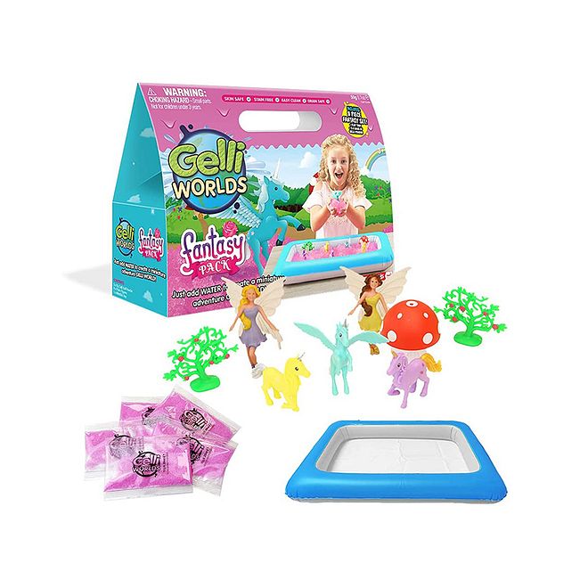 Gelli Baff Fantasy Pack Activity Kit for Kids, Sensory Play, Multicolor, 8 pieces Set, Skin-Safe, Easy Clean - Image 1