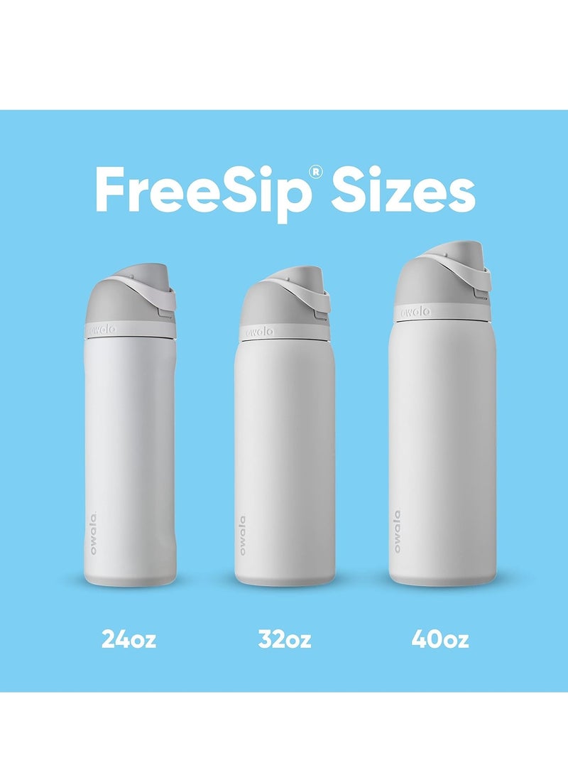 زجاجة مياه معزولة من الفولاذ المقاوم للصدأ من فريسيب مع مصاصة للرياضة والسفر والمدرسة، زجاجة مياه رياضية خالية من مادة BPA، 24 أونصة - Image 5