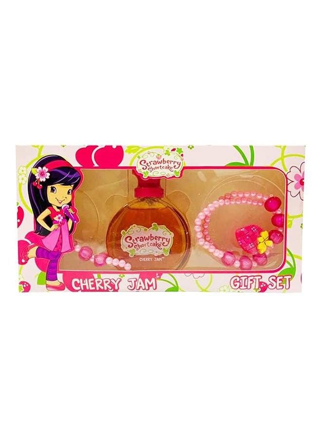 يونايتد كير مجموعة هدايا عطور شورت كيك ستروبري تشيري جام للبنات - Image 1