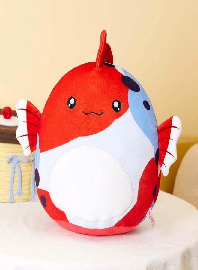 Glow Guards 13-Inch The Koi Fish Plush Pillow Soft Fish Stuffed Animal Toy Cute Multicolored Koi Fish Plush Toy,Gift for Birthday Kids Girls Boys - Image 4