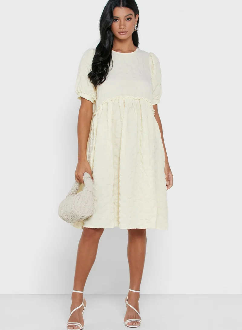 PIECES Puff Sleeve Dress