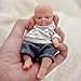 Mire & Mire Mire Mire 45 Micro Preemie Full Body Silicone 13cm Baby Boy Doll Lifelike Mini Reborn Doll Surprice Children AntiStress - Image 4