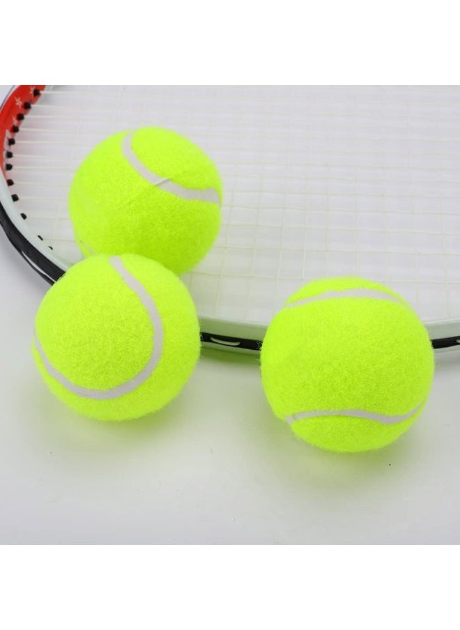 Biella 3Pcs Tennis Balls - Training Ball For Dogs - Super Bounce For Beginner Cricket Training Practice  - Image 3
