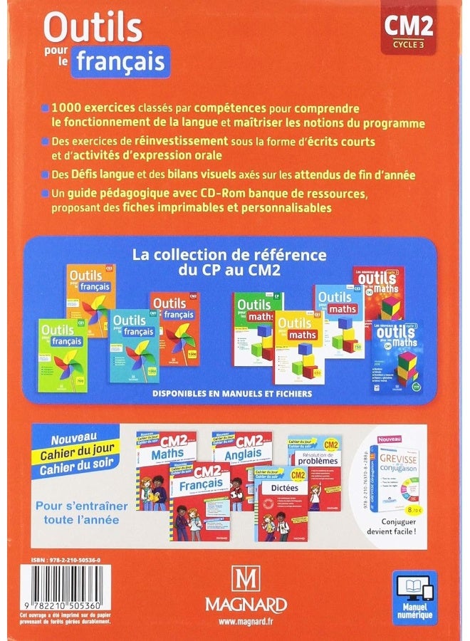 Outils pour le Français CM2 (2019) - Manuel - Image 2