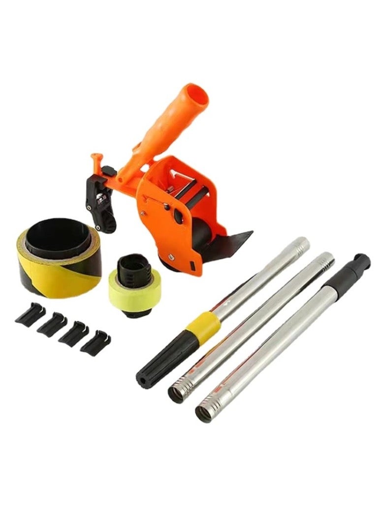Generic Bending-Free Floor Tape Applicator Quick-Sticking Device For Masking Paper With Extendable Pole  - Image 2