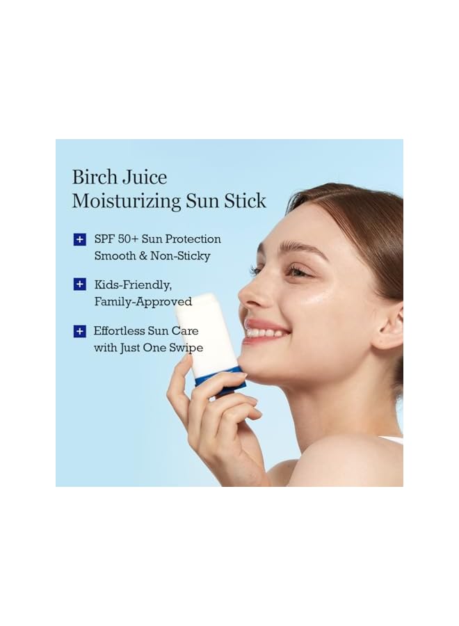 راوند لاب بيرش جوس مرطب صن ستيك (SPF50+ PA++++) (19 جم) | عصا واقية من الشمس مرطبة للوجه والجسم، بدون طبقة بيضاء، غير لزجة، صديقة للمحيطات وآمنة للشعاب المرجانية، مناسبة للسفر - Image 3