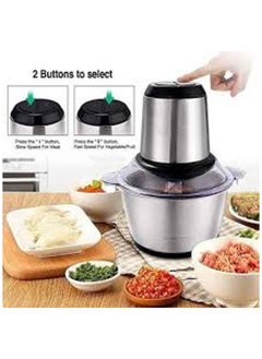 8 Dual-Speed Food Grinder