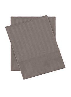 snooze Snooze Striped set 2 pillowcases 45*65 cm, Silver  - Image 2