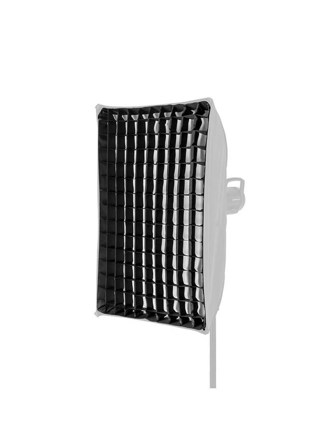 صندوق إضاءة مستطيل الشكل بمقاس 50×70 سم، شبكة قرص العسل (شبكة فقط)، نمط لاصق داخلي - Image 1