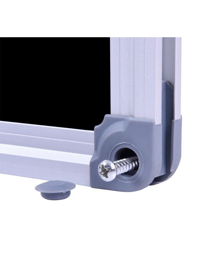 DexBoard 36 X 24 Inch Aluminum Frame Black Chalkboard For Wall ; School Magnetic Blackboard With Sturdy Frame For Kids Teachers Written On By Regular Chalk - Image 4