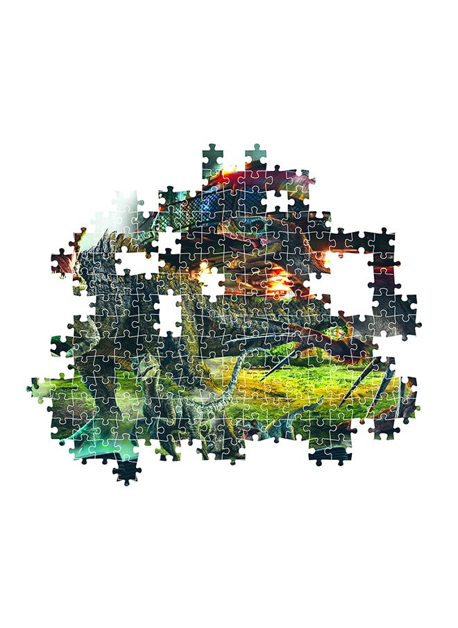 Clementoni - Clementoni Puzzle HQC Jurassic+Poster 1000pcs - Image 1