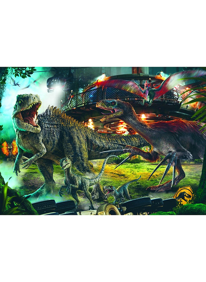 Clementoni - Clementoni Puzzle HQC Jurassic+Poster 1000pcs - Image 1