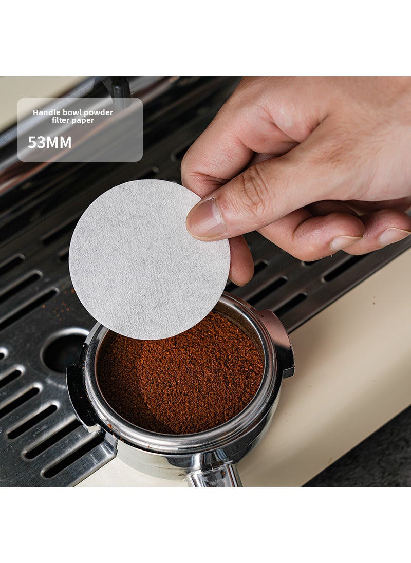 Generic - Coffee Machine Filter Paper Discs 51/53/58mm53mm [100 sheets/box]] 53mm [100 sheets/box]] - Image 1