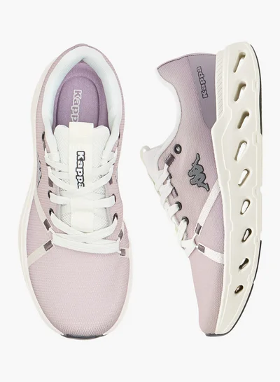Kappa Women's Logo Detail Lace-Up Sports Shoes