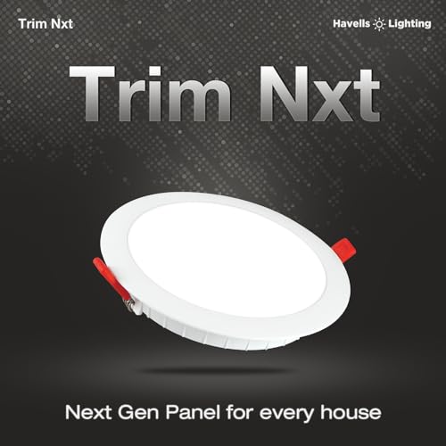 Havells Trim NXT 5W LED Round Downlighter|Neutral White| Energy Efficient |Ultra Bright Light|Suited for Low Ceiling | Premium and Compact Design|Upto 3KV Surge Protection|Anti Glare|Pack of 1 - Image 2