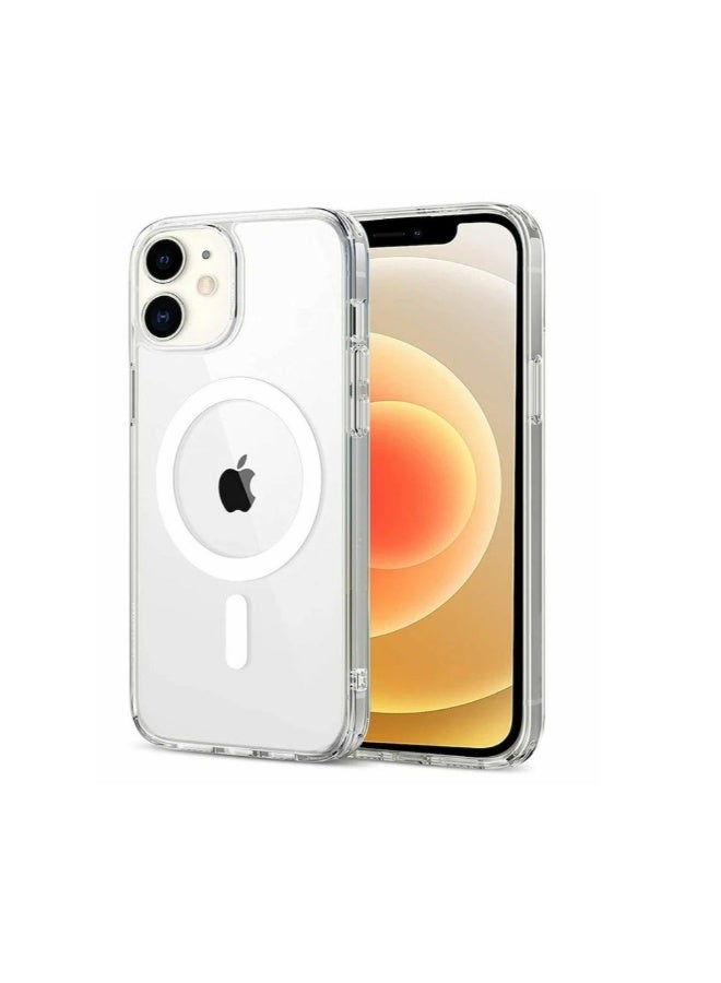أكاليكس جراب MagSafe شفاف رفيع لهاتف iPhone 15 Pro Max حماية هجينة ضد الصدمات - Image 1