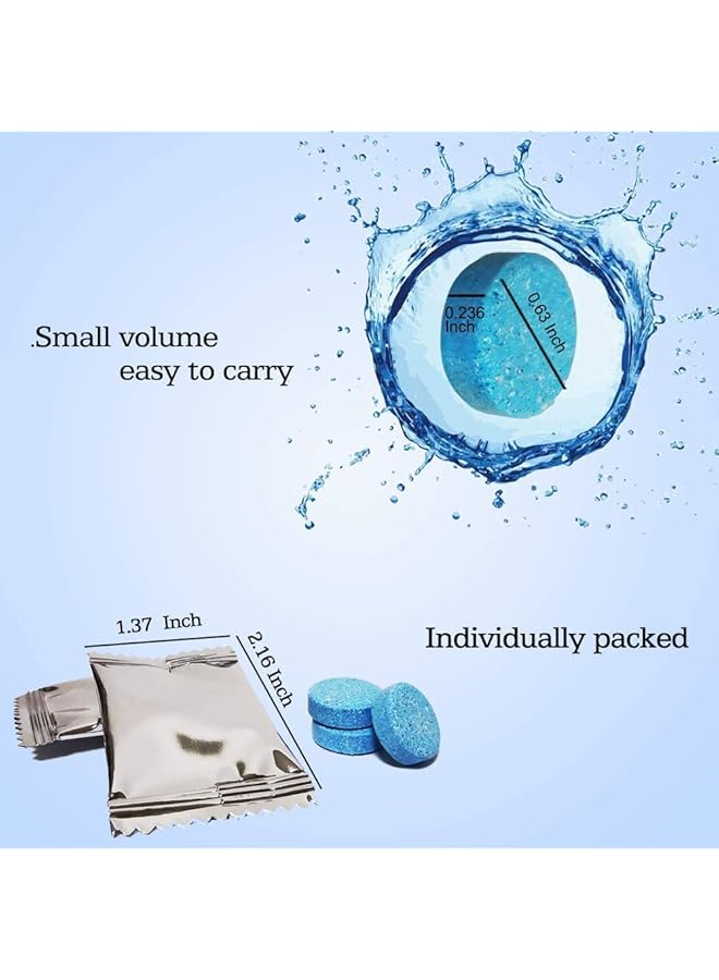 Ikee Design Ikee High Quality Cleaning Concentrated Detergent Solid Tablets Suitable For Rear And Windshield Glass For Cars Dusty Areas For Long Lasting Wipers Ensure Better Vision (5 Pcs) - Vip Accessories - Image 4