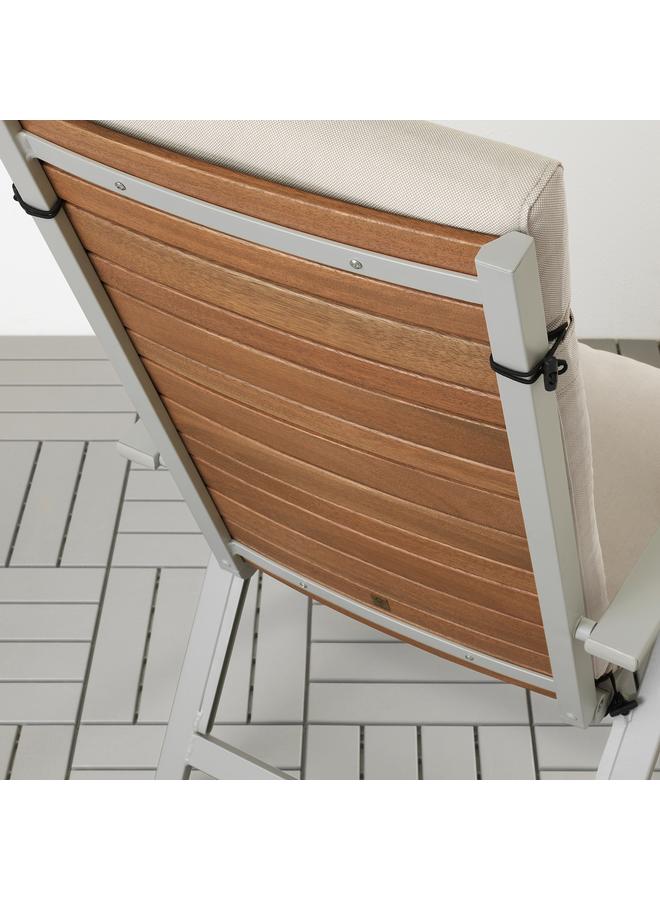 Zaboon Seat/Back Cushion, Outdoor, Beige, 116X45 Cm - Image 2