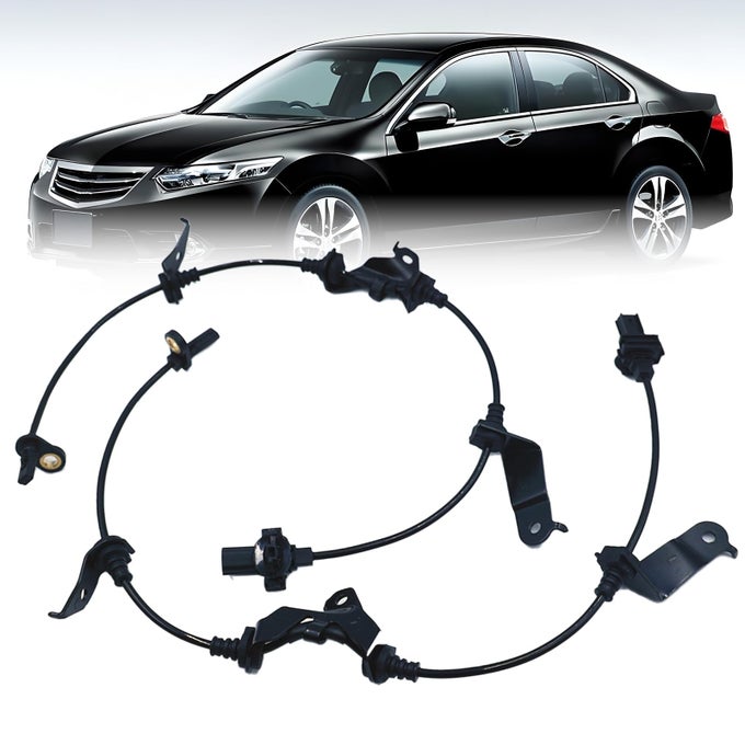 Abs Wheel Speed Sensor Front Left Right Compatible With 20082012 Honda Accord 20092014 Acura Tsx Driver Passenger Side Abs Sensors 57450Ta0A01 57455Ta0A01 2Pcs