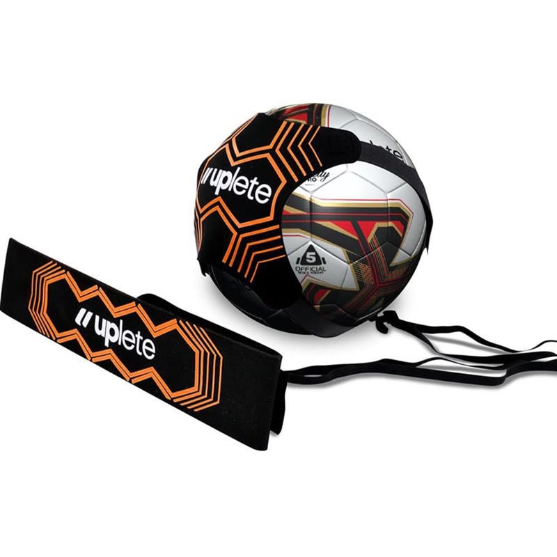 Uplete Hands-Free Adjustable Soccer Ball Trainer â€“ Fits Ball Sizes 3, 4, & 5 â€“ Soccer Practice Tool for Shooting, Passing, Juggling, Throw Ins â€“ Portable Training Aid for Field Players and Goalies - Image 1