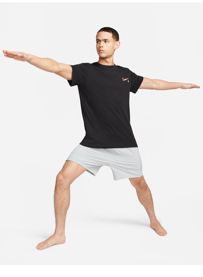 Nike Men Yoga SS T-Shirt - Image 5