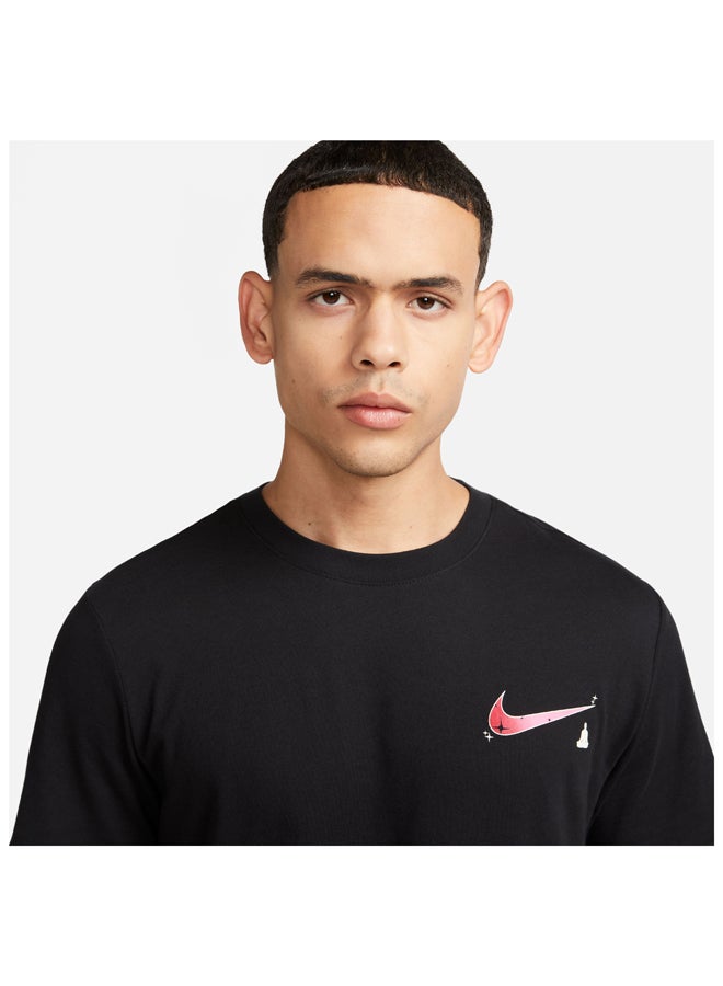 Nike Men Yoga SS T-Shirt - Image 3