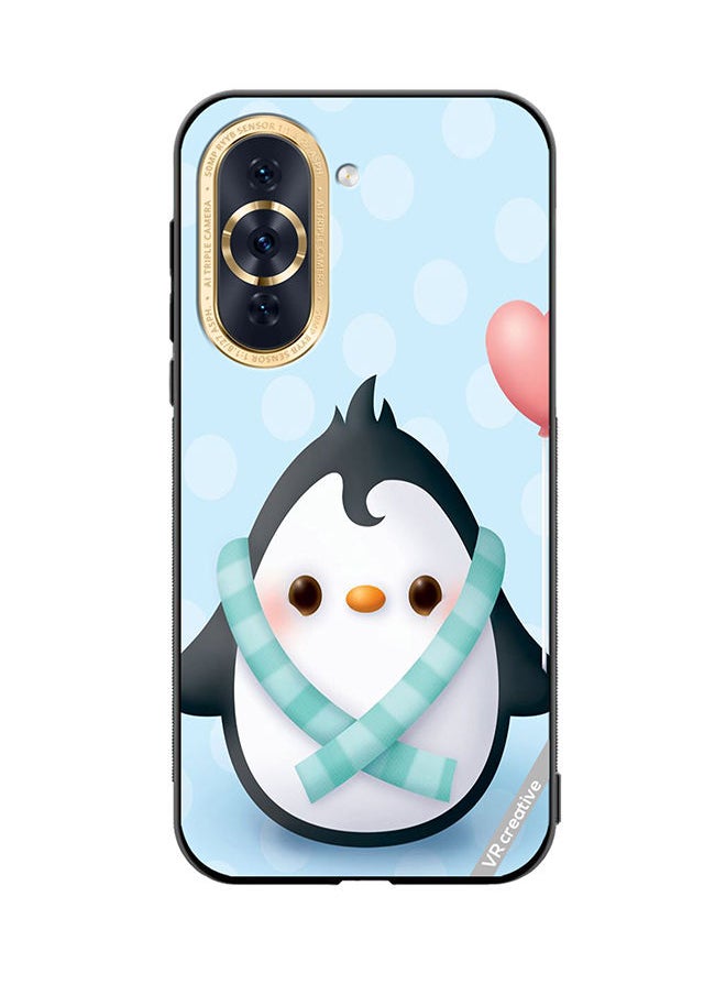 VR CREATIVE Protective Case Cover For Huawei Nova 10 Pro Baby Penguin Design Multicolour  - Image 1