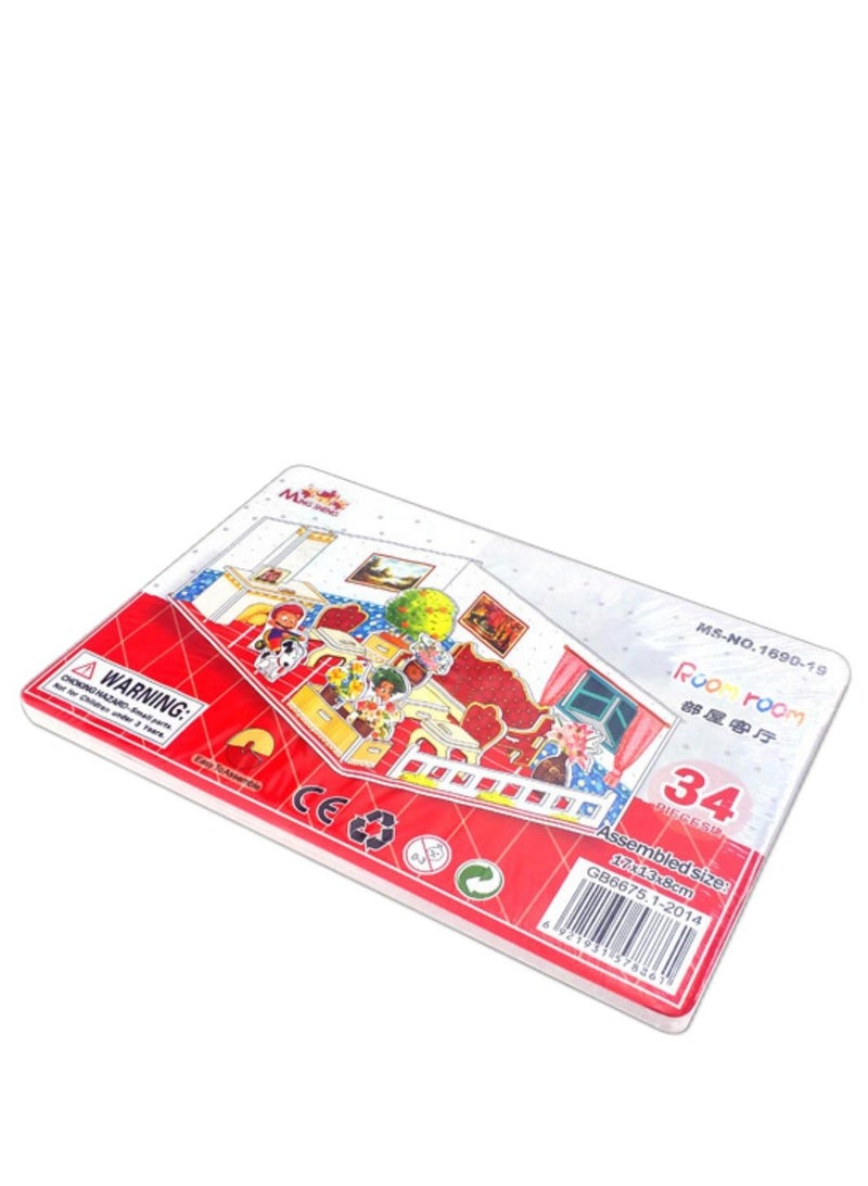 3D puzzles-bedrooms - Image 2