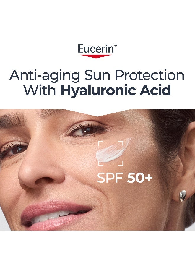 Eucerin Face Sunscreen Photoaging Control Anti-Age Sun Fluid Suitable As Make-Up Base Orange 50ml - Image 2