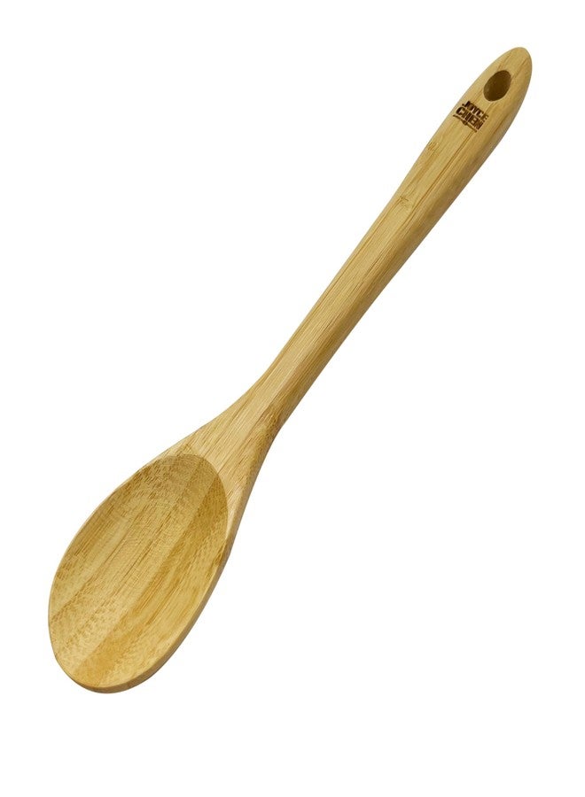 Joyce Chen Burnished Bamboo Mixing Spoon, 12-Inch - Image 1