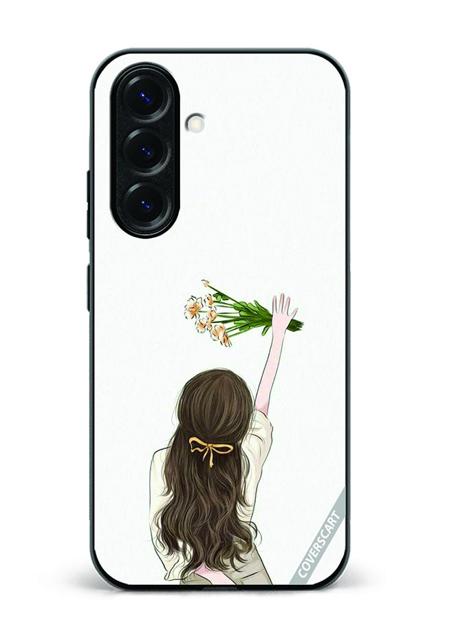 COVERSCART Protective Case Cover For Samsung Galaxy A56 Girl Design Multicolour