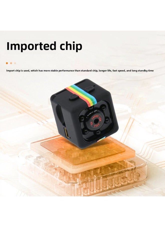 Generic SQ11 Small Camera 1080P HD Motion Infrared Night Vision Home Camera Y3000 Camera Y4000 Camera-Body Color:32g Memory Card  - Image 2
