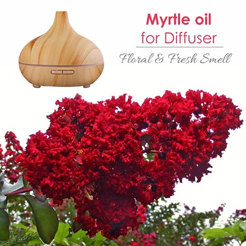 CRYSALIS Crysalis Myrtle Myrtus Oil 100 Pure Natural Undiluted Essential Oil Organic Standard It Is Perfect For Massage On Face Aromatherapy Oil 15ML With Dropper - Image 5